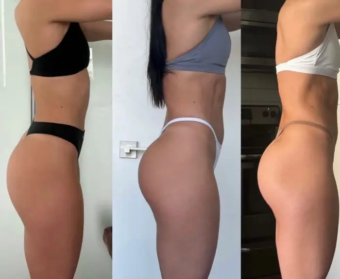 Side Comparison — Dan Calicchia personal training client, Toronto & GTA
