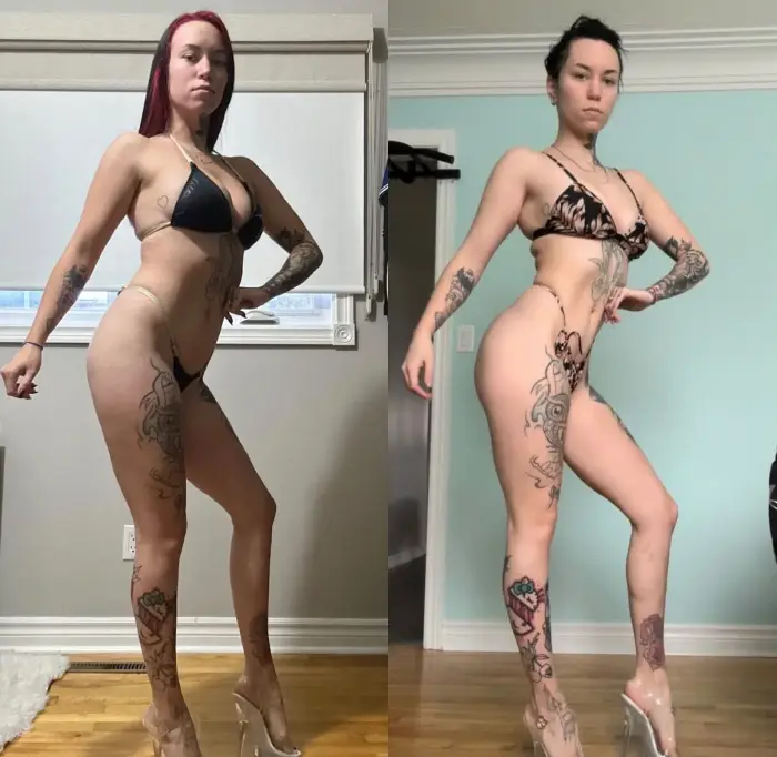 Front Transformation — Dan Calicchia personal training client, Toronto & GTA