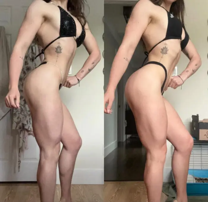 Side-by-Side Progress — Dan Calicchia personal training client, Toronto & GTA
